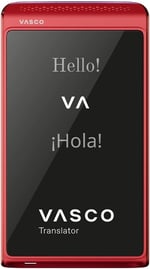 Vasco Translator Q1 - AI Ses Klonlama Dil Çeviri Cihazı - 113 Dil Ücretsiz Süresiz İnternet - Kırmızı