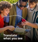 Vasco Translator Q1 - AI Ses Klonlama Dil Çeviri Cihazı - 113 Dil Ücretsiz Süresiz İnternet - Mor