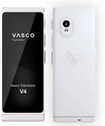 Vasco V4 Dil Tercüman Cihazı - 108 Dil - WiFi Olmadan Ücretsiz - İnci Beyazı
