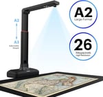 VIISAN S21 Geniş Format Kitap ve Belge Tarayıcı, 27MP Çözünürlük