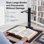 VIISAN S48 Duo Tepegöz Kitap Tarayıcı - A2/A3 Büyük Format, Çift 48MP, 600 DPI