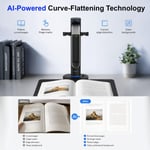 VIISAN S48 Duo Tepegöz Kitap Tarayıcı - A2/A3 Büyük Format, Çift 48MP, 600 DPI