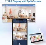 VTech Akıllı WiFi Bebek Monitörü, 2K CMOS Sensörlü 5.5 Inc - 2 Kamera