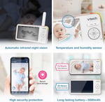 VTech V-Care 1080p FHD Beşik Üstü WiFi Akıllı Bebek Monitörü