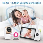 VTech VM919-2HD 2 Kameralı Video Monitörü, 15 Saat Video Akışı, 7 Inc