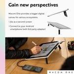 Wacom One HD Yaratıcı Kalem Ekranı, Ekranlı Çizim Tableti, 13.3 Inc