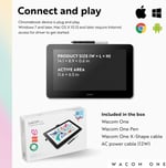 Wacom One HD Yaratıcı Kalem Ekranı, Ekranlı Çizim Tableti, 13.3 Inc