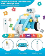 WhalesBot B3 Pro Kodlama Robotu 4+ Yaş Çocuklar İçin 24'ü 1 Arada Robotik Kit