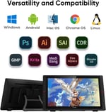 XP-Pen Artist 22R Pro Ekranlı Çizim Tableti %120 sRGB, Pilsiz Kalem