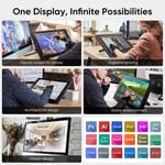 XP-Pen Artist 22R Pro Ekranlı Çizim Tableti %120 sRGB, Pilsiz Kalem