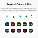 XP-Pen Artist Pro 22 - 2. Nesil 22 Inc 2.5K Ekranlı Çizim Tableti, 16K