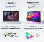 XP-Pen Artist Ultra 16 4K OLED Dokunmatik Ekranlı Çizim Tableti 15.6 Inc Çizim Monitörü