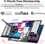 XP-Pen Magic 12.2 Inc Bağımsız Çizim Tableti, Bilgisayar Gerektirmez X3 Pro İnce Kalem