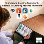 XP-Pen Magic 12.2 Inc Bağımsız Çizim Tableti, Bilgisayar Gerektirmez X3 Pro İnce Kalem