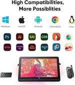 XPPen 4K UHD Artist Pro 19 Gen2 Ekranlı Çizim Tableti, %156 sRGB Grafik Tableti