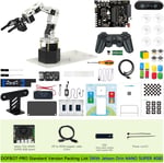 Yahboom 6DOF Programlanabilir Robotik Kol Kiti, 3D Uyarlanabilir Kavrama (Sta-OrinNano Super 4GB)