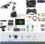 Yahboom Jetson Nano 4GB Robotik Kol 3D Tanıma Derinlik Kamerası AI - Ultimate - Nano Yok