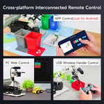Yahboom ROS2 Robot Araba Ackerman Direksiyon Şasisi (Nano-4GB ile Üstün Sürüm)