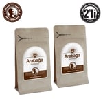 Arabağa Orta Kavrulmuş Türk Kahvesi 250g Öğütülmüş 2'li