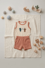 Kolsuz Bebek Çıtçıtlı Body