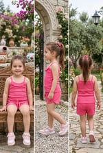 Şortlu Kız Takım