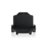 Arnica GH26262 Ayvalık Stil Siyah Tost Makinesi