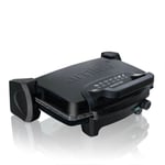 Arnica GH26262 Ayvalık Stil Siyah Tost Makinesi