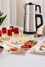 Arzum AR3129 Deminde İnox Çay Makinesi