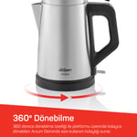 Arzum AR3129 Deminde İnox Çay Makinesi