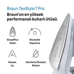 BRAUN TEXSTYLE7 BUHARLI ÜTÜ SI7088GY