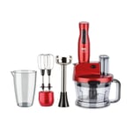Fakir Mr Chef Quadro Rouge Blender Seti