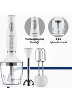 Goldmaster Kitchenmix IN-6140 Beyaz Blender Seti