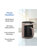 Kaave Mono Türk Kahve Makinesi Kum Beji