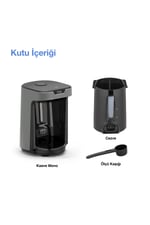 Kaave Mono Türk Kahvesi Makinesi Gri