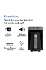 Kaave Mono Türk Kahvesi Makinesi Gri