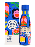 Coll Bottles 500 ML Paslanmaz Çelik Termos Suluk Patch Zone Desenli