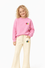 Haribo Logo Detaylı Unisex Çocuk Bol Paça Eşofman Altı