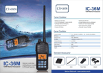 IC-36m VHF Marin El Telsizi