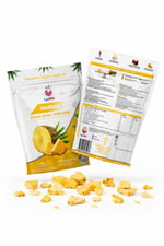 Dondurularak Kurutulmuş Ananas