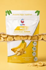 Dondurularak Kurutulmuş Muz