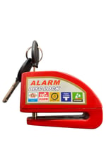 110 DB MOTOSİKLET DİSK KİLİDİ - İP DAHİL – KARIŞIK RENK GÖNDERİLİR - YÜKSEK GÜVENLİK