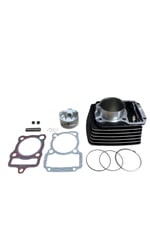 150 cc SİLİNDİR KOMPLE 13 PERNO [62,0 mm] [YÜK:69 mm] CG - KUBA ÇİTA SİYAH