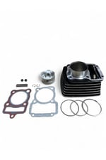 150 cc SİLİNDİR KOMPLE 13 PERNO [62,0 mm] [YÜK:69 mm] CG - KUBA ÇİTA SİYAH
