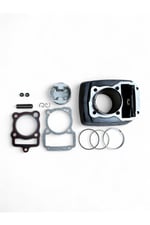 150 cc SİLİNDİR KOMPLE 13 PERNO [62,0 mm] [YÜK:69 mm] CG - KUBA ÇİTA SİYAH