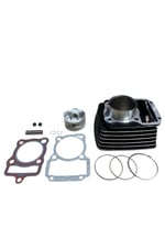 150 cc SİLİNDİR KOMPLE 13 PERNO [62,0 mm] [YÜK:69 mm] CG - KUBA ÇİTA SİYAH