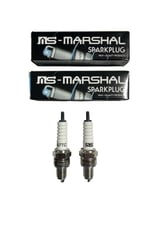 2 ADET BUJİ SCOOTER A7TC [C7HSA] MARSHAL SCOOTER 50-80-125-150-CUB-YBR-SFC -MONDİAL-RKS-KUBA