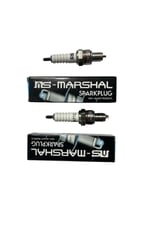 2 ADET BUJİ SCOOTER A7TC [C7HSA] MARSHAL SCOOTER 50-80-125-150-CUB-YBR-SFC -MONDİAL-RKS-KUBA