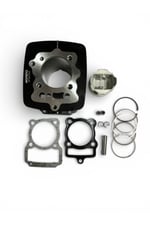200 cc SİLİNDİR KOMPLE 13 PERNO [65,5 mm] [YÜK:69 mm] CG - KUBA ÇİTA SİYAH