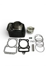 200 cc SİLİNDİR KOMPLE 13 PERNO [65,5 mm] [YÜK:69 mm] CG - KUBA ÇİTA SİYAH
