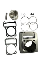 200 cc SİLİNDİR KOMPLE 13 PERNO [65,50 mm] MONDİAL MH DRİFT